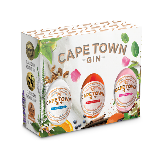 Cape Town Gin - Triple Pack - 3 x 50ml