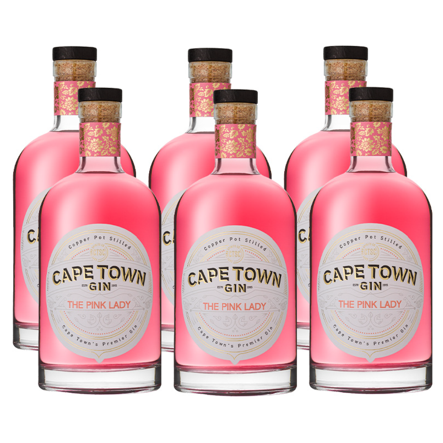 Cape Town Gin - The Pink Lady (Case)